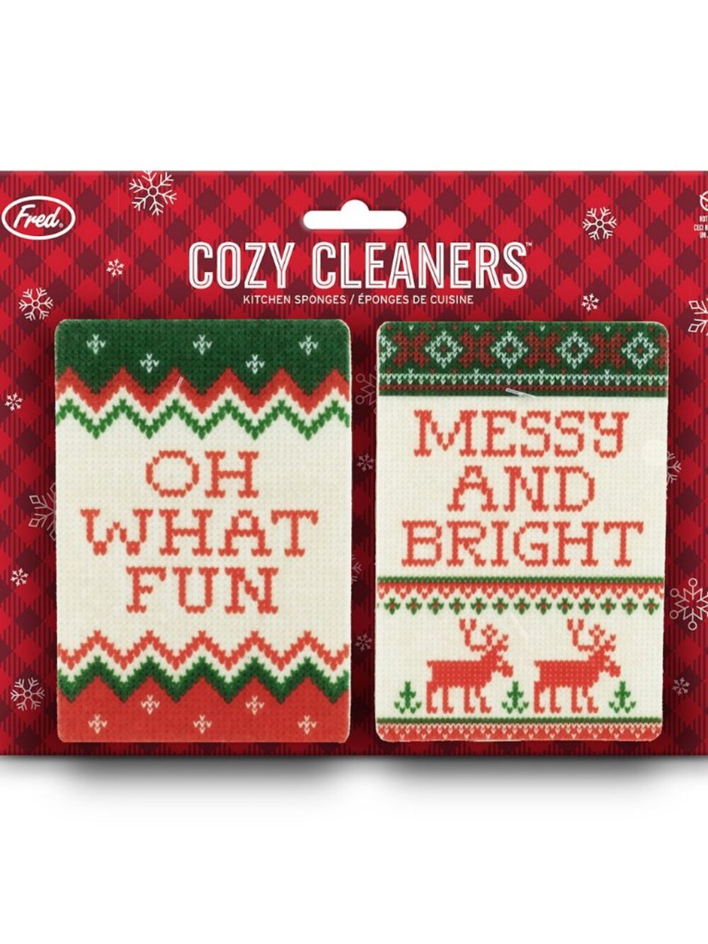 Fred Sponges - Cozy Cleaner Kitchen Sponge-NWT